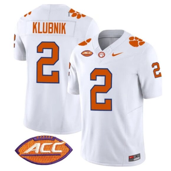 Youths Kids Mens Womens 2 Cade Klubnik White Stitched Jersey